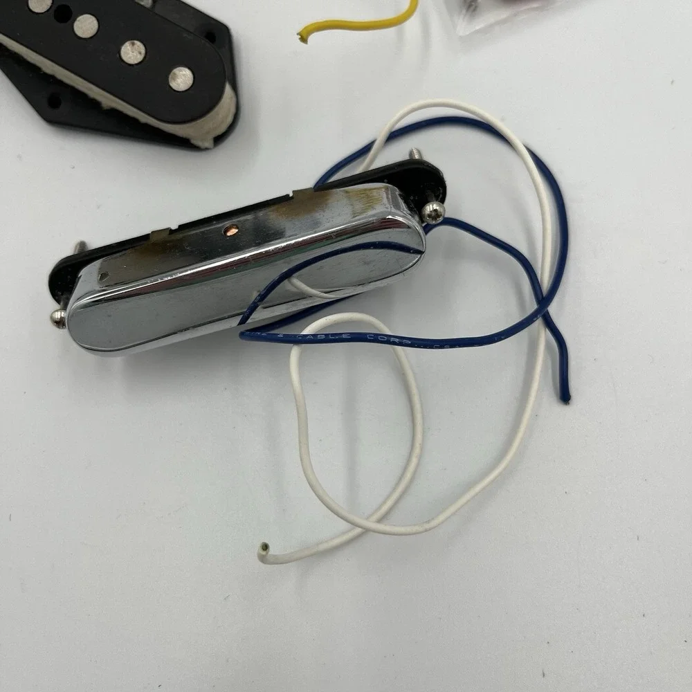 2008 Fender Highway One Telecaster Guitar Pickups Set All Wiring Intact Hardware